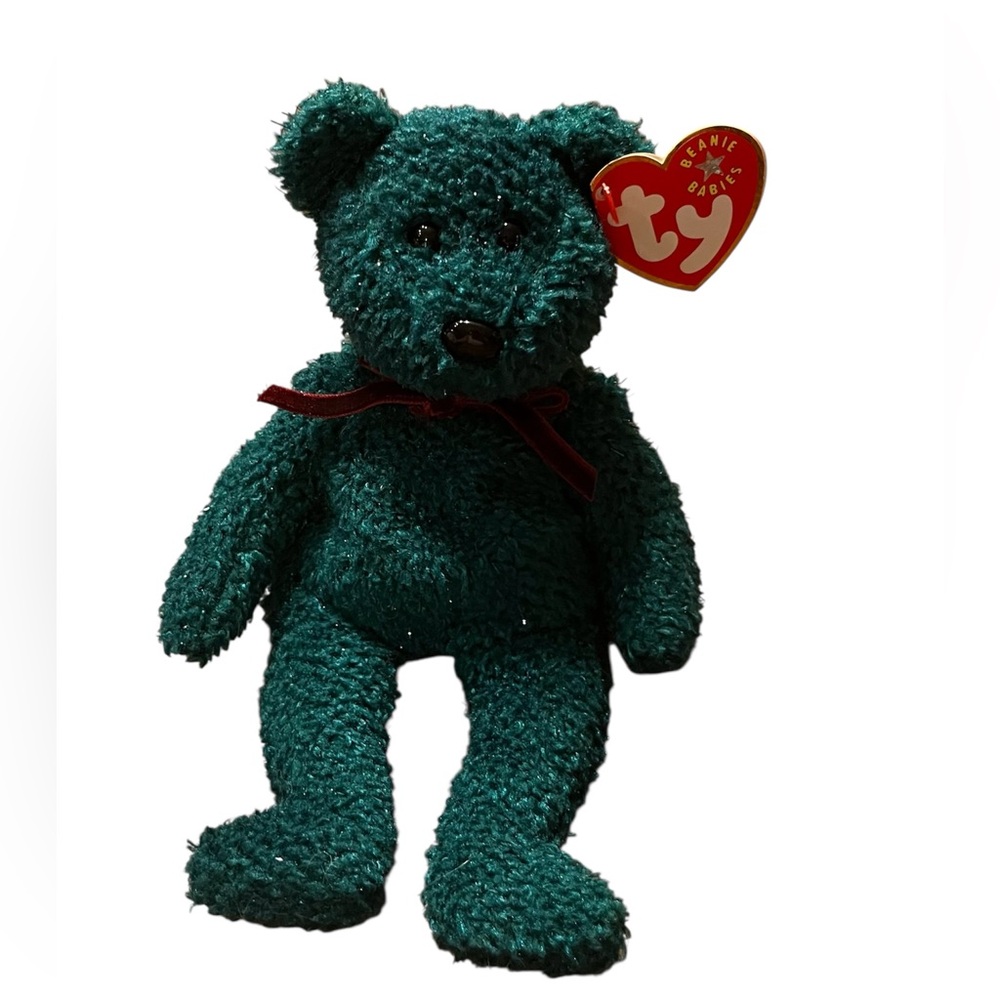 🔥Ty Beanie Baby: 2001 Holiday Teddy